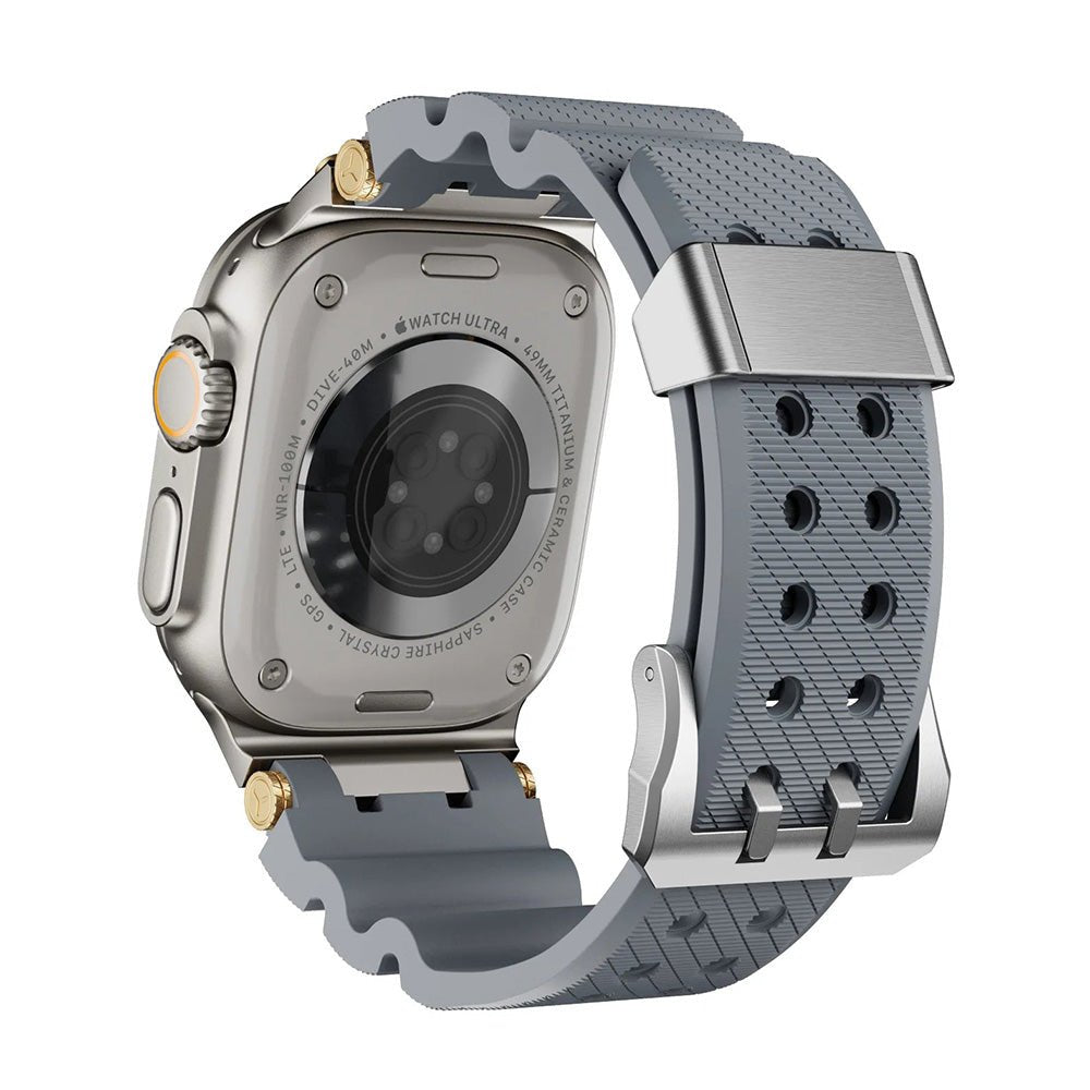 Graal | Bracelet Silicone & Plaqué Or - quickz - it