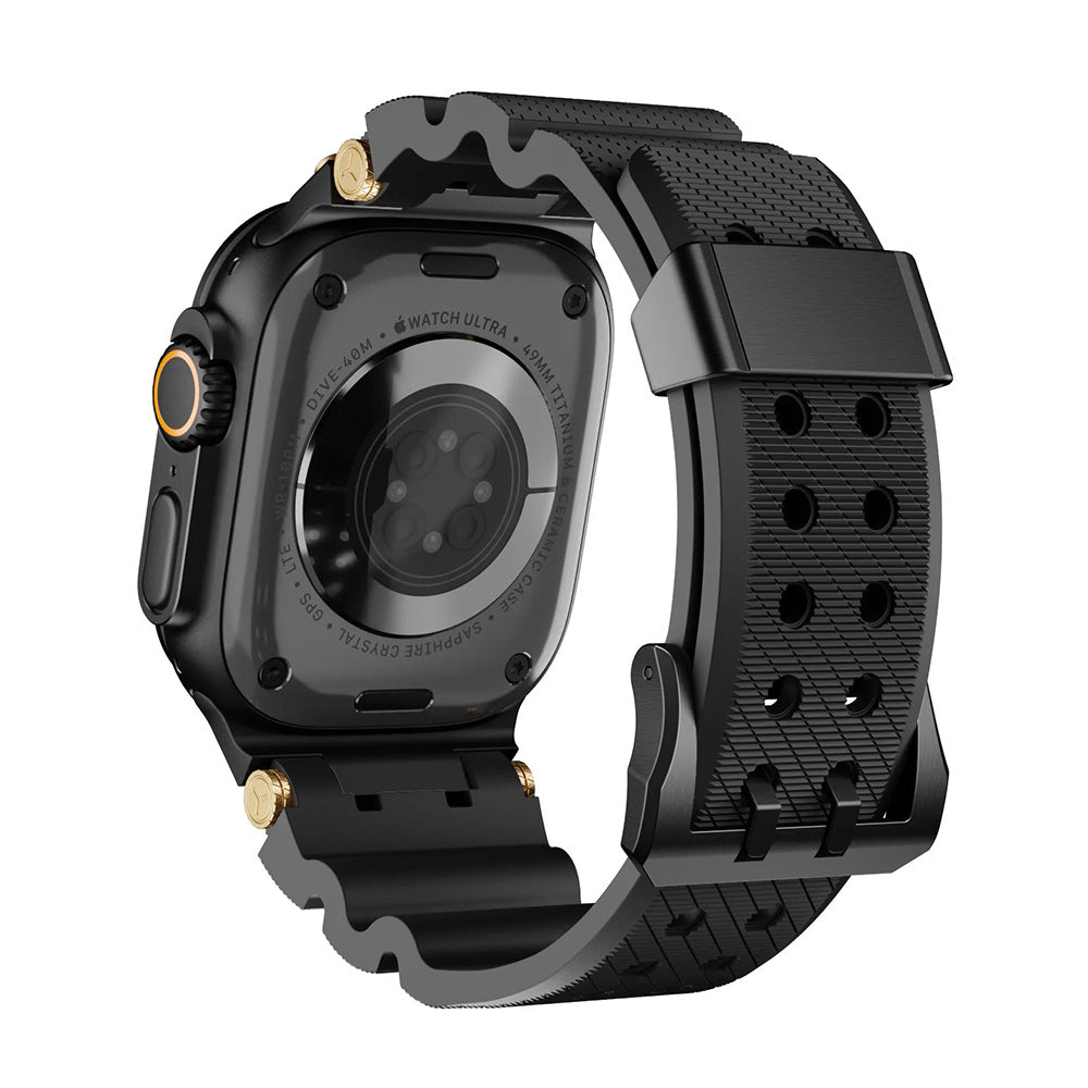 Graal | Bracelet Silicone & Plaqué Or - quickz - it