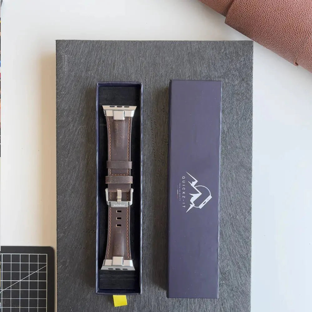 Legend | Bracelet Cuir & Titane - quickz - it