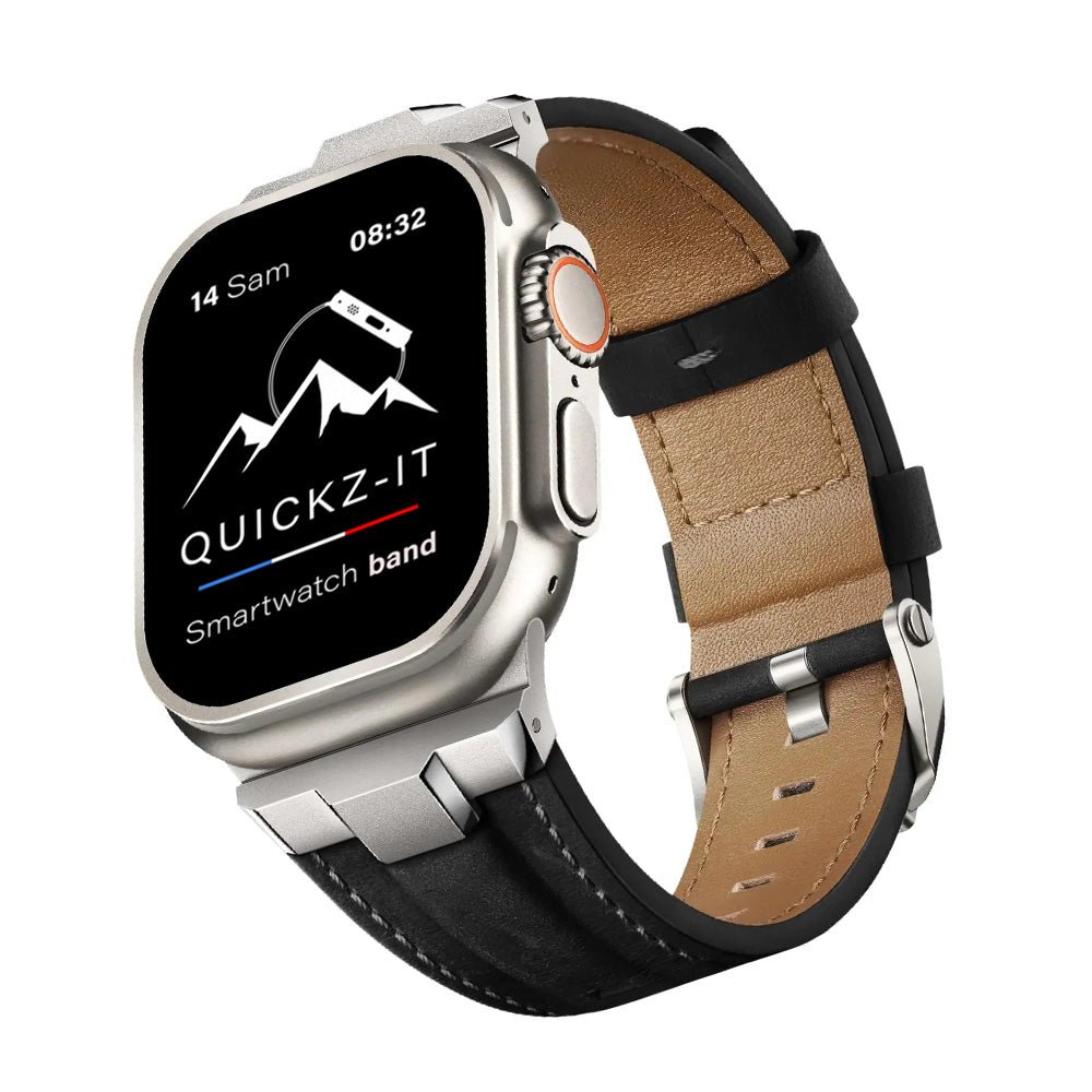 Legend | Bracelet Cuir & Titane - quickz - it